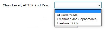 Class level, AFTER 2nd Pass