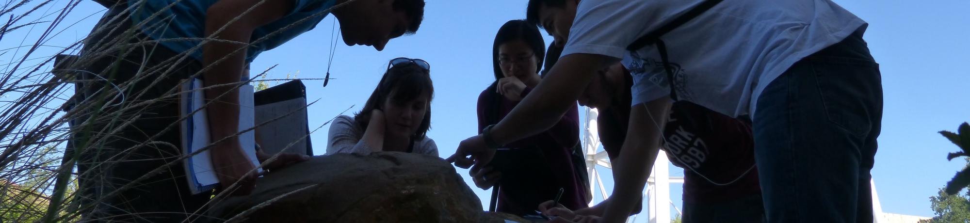 FYS Students in front of UC Davis Water Tower