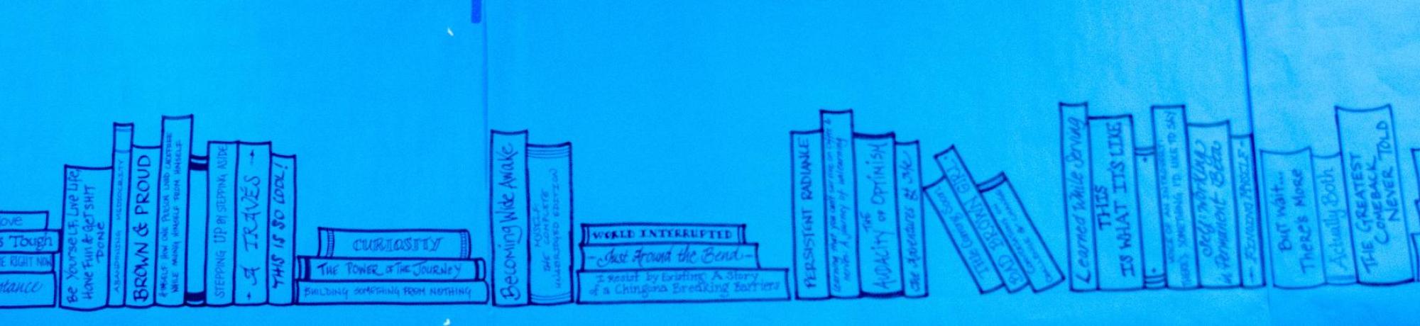"My Life as a Book Title" project banner